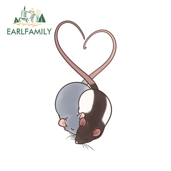 Крыса с сердечком