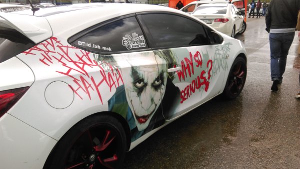 Наклейка Автобезумие 2022