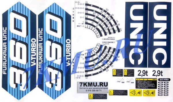 Наклейка на КМУ super z100