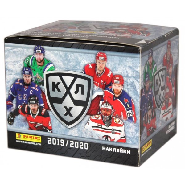 Бокс наклеек Panini КХЛ 2020 2021