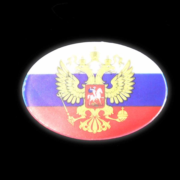 Герб наклейки Триколор