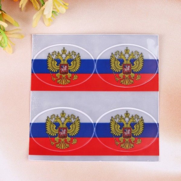 Наклейка Russia