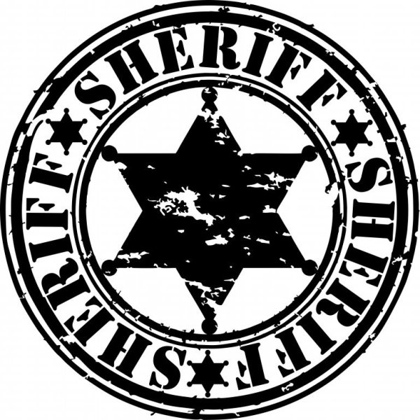 Наклейка Шериф