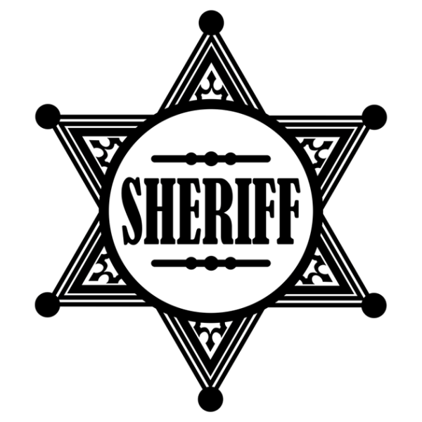 Наклейка Sheriff