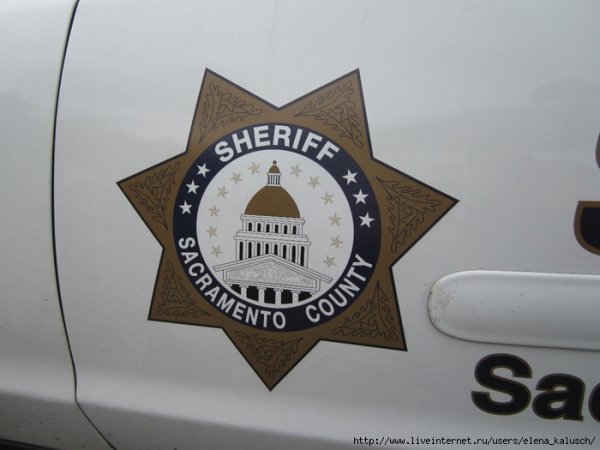 Звезда шерифа на авто