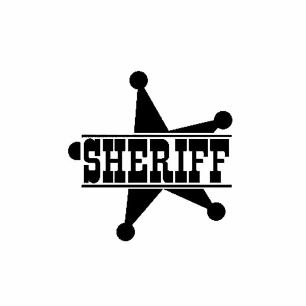 Наклейка Шериф