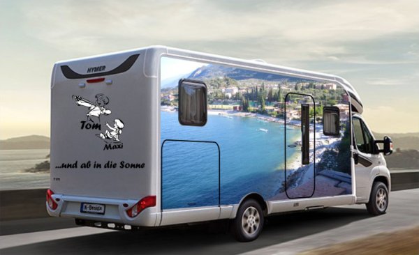 Аэрография дом на колесах