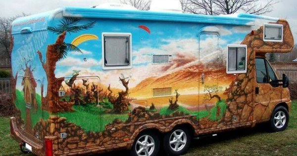 Автодом аэрография