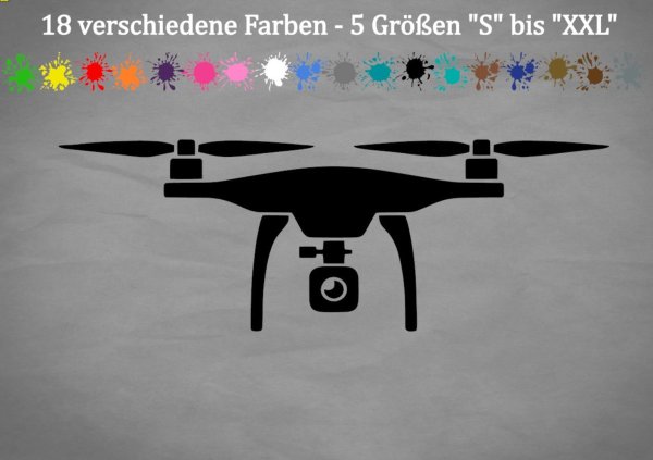 Наклейки с квадрокоптером