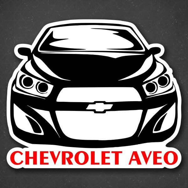 Наклейки на Шевроле Авео