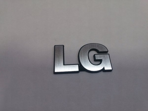 Виниловая наклейка логотип LG