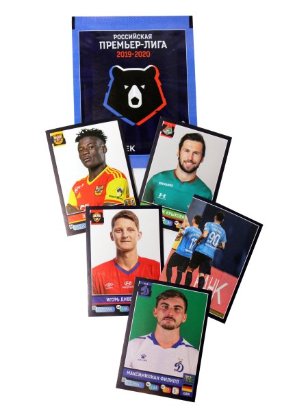 Панини наклейки РФПЛ 2019-2020