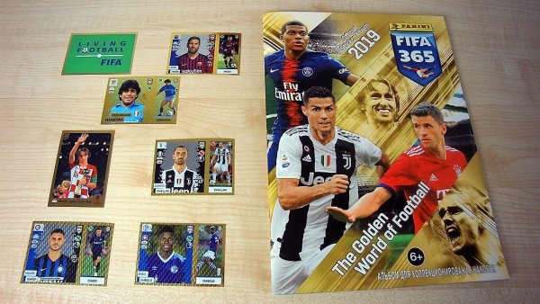 Panini блистер наклеек Road to euro2020 (набор из 6 пакетиков по 5 наклеек)