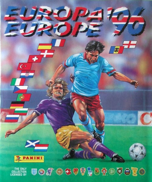 Журнал с наклейками футболистов