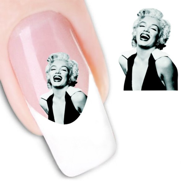 Портрет Мэрилин Монро силуэт