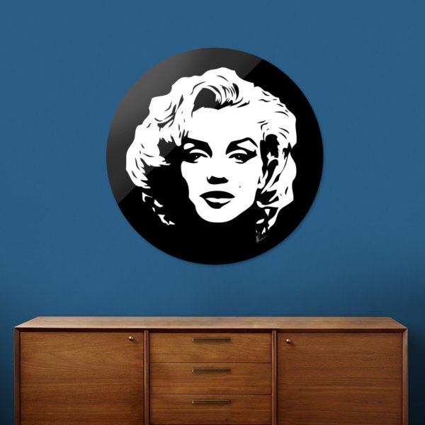 Мэрилин Монро Силуэтный портрет