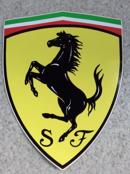 Значки Феррари наклейки