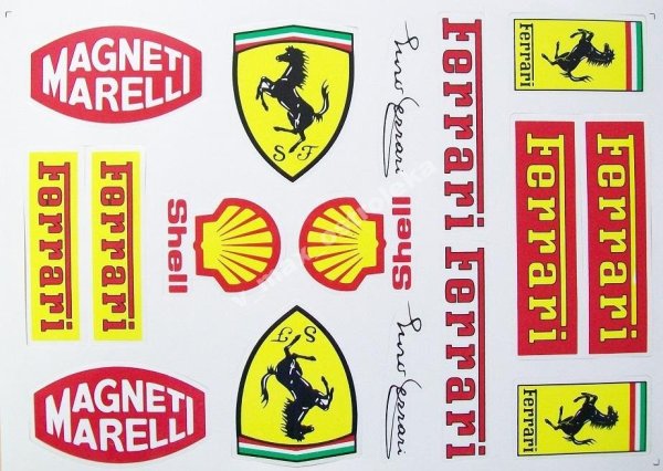 Наклейка Ferrari