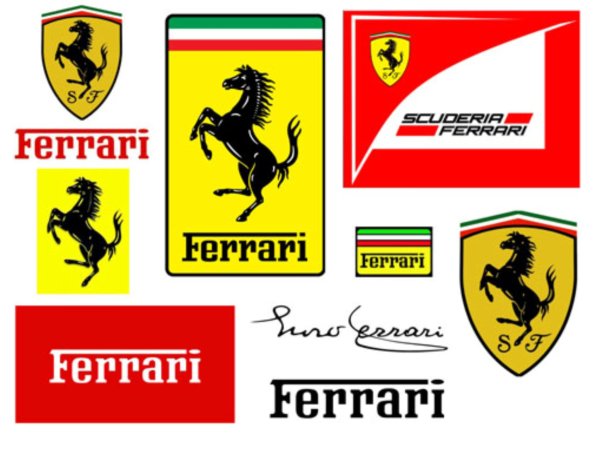 Наклейка Феррари