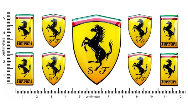 Декали Ferrari 1:24