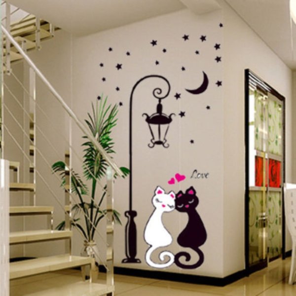Декоративные наклейки на стену