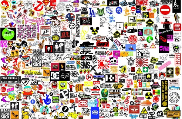 Листы стикербомбинг