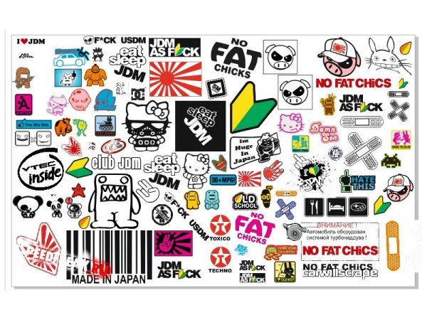 Стикеры несколько