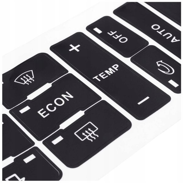 Наклейки для кнопок авто