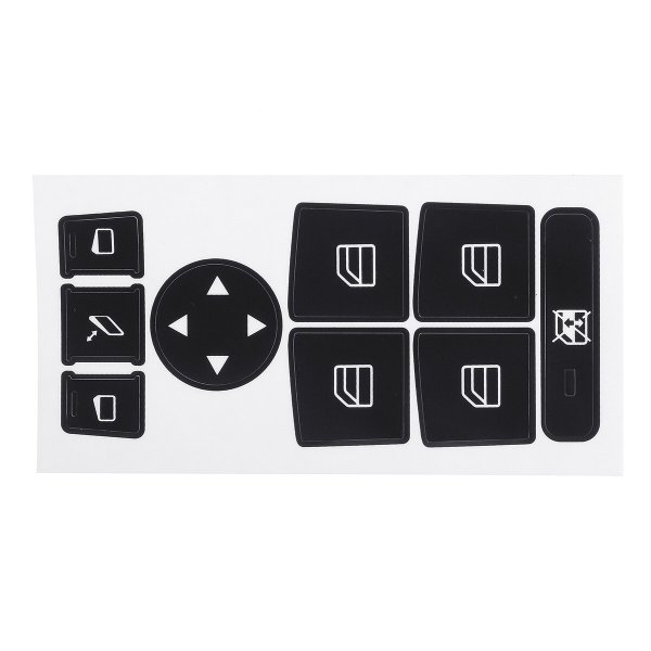 Наклейки на кнопки автомобиля