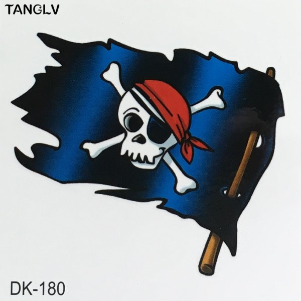 Наклейки для пиратской вечеринки