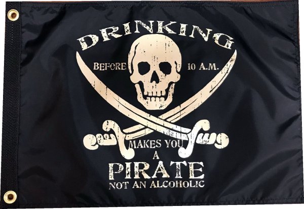 Пиратский флаг "Роджер"