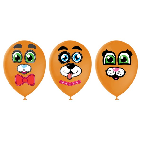 Мордочки на шариках