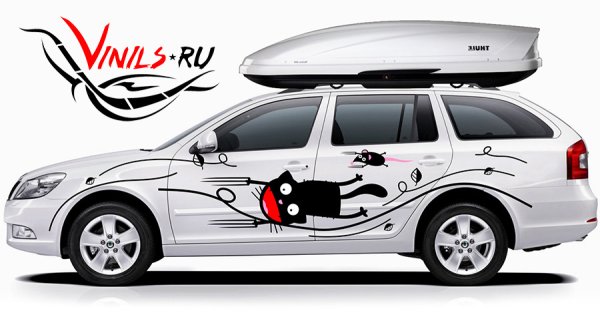 Наклейки на автобокс