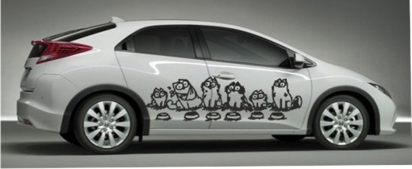 Деколи на авто