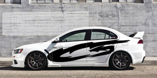 Наклейки на борт автомобиля