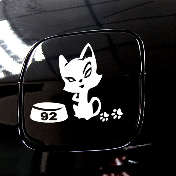 Автомобильные наклейки на бензобак