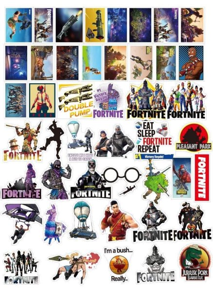 Наклейки из ФОРТНАЙТ