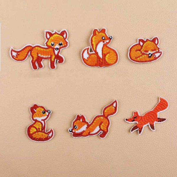 Наклейки с лисами