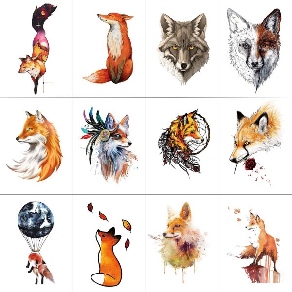 Стикеры лисы