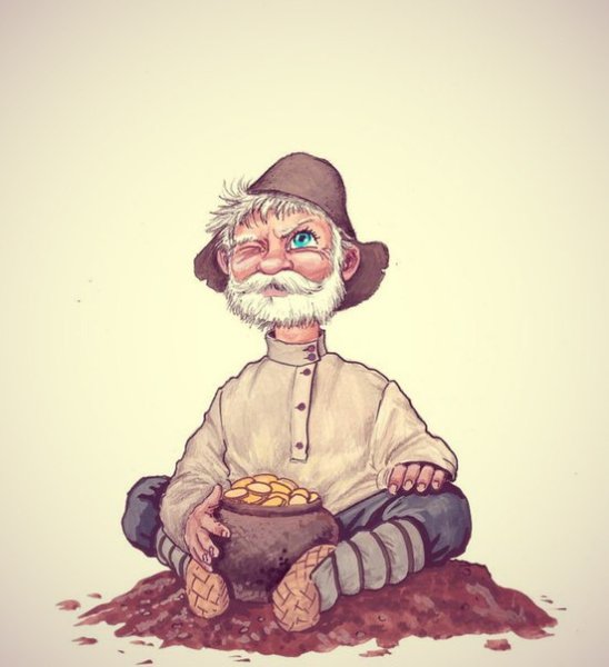 Земляной дедушка Хабар