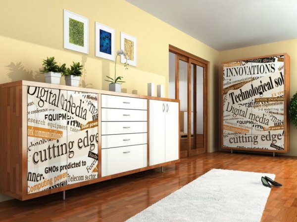 Печать на мебельных фасадах