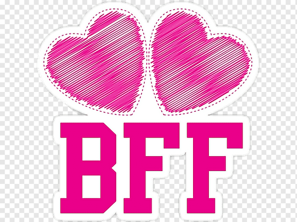 Наклейки Бест френдс