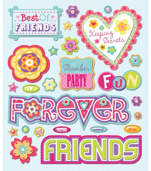 Наклейки для подруги