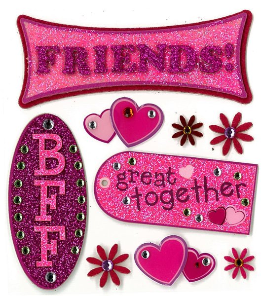 Наклейки из сериала друзья