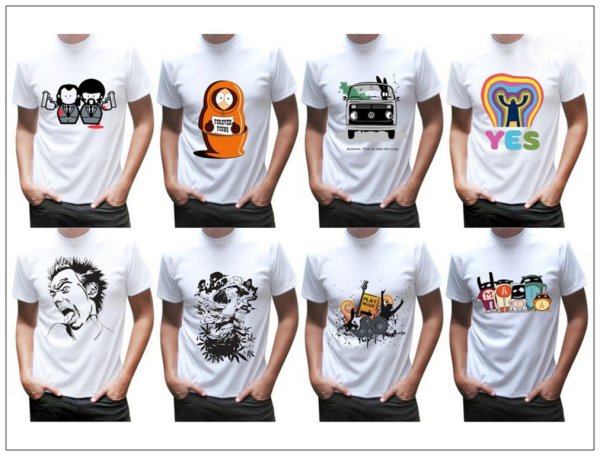 Принты для футболок