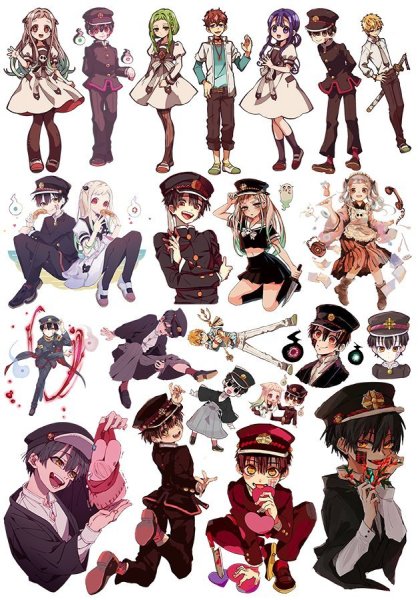 Аниме туалетный мальчик Ханако аниме