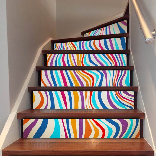 Ступени разноцветные
