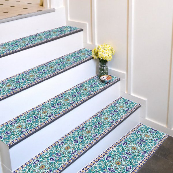 Ступени из мозаики