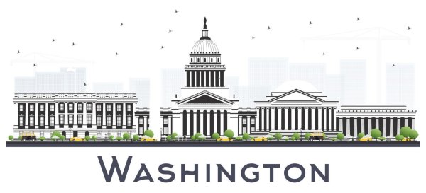 А на груди его сияла медаль за город Вашингтон