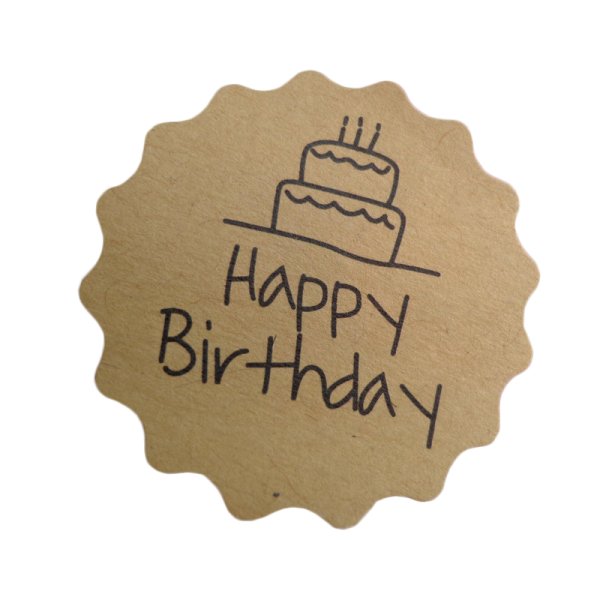 Наклейки "день рождения"